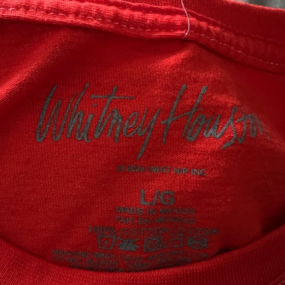 NWOT Whitney Houston T-Shirt - Picture 2 of 2